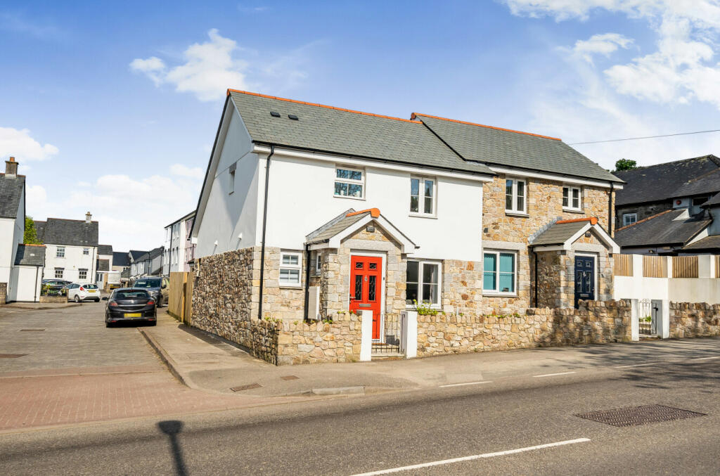 2 bedroom semidetached house for sale in Fore Street, Roche, St