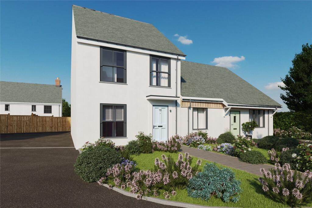 2 bedroom semidetached house for sale in Alice Meadow, Grampound Road