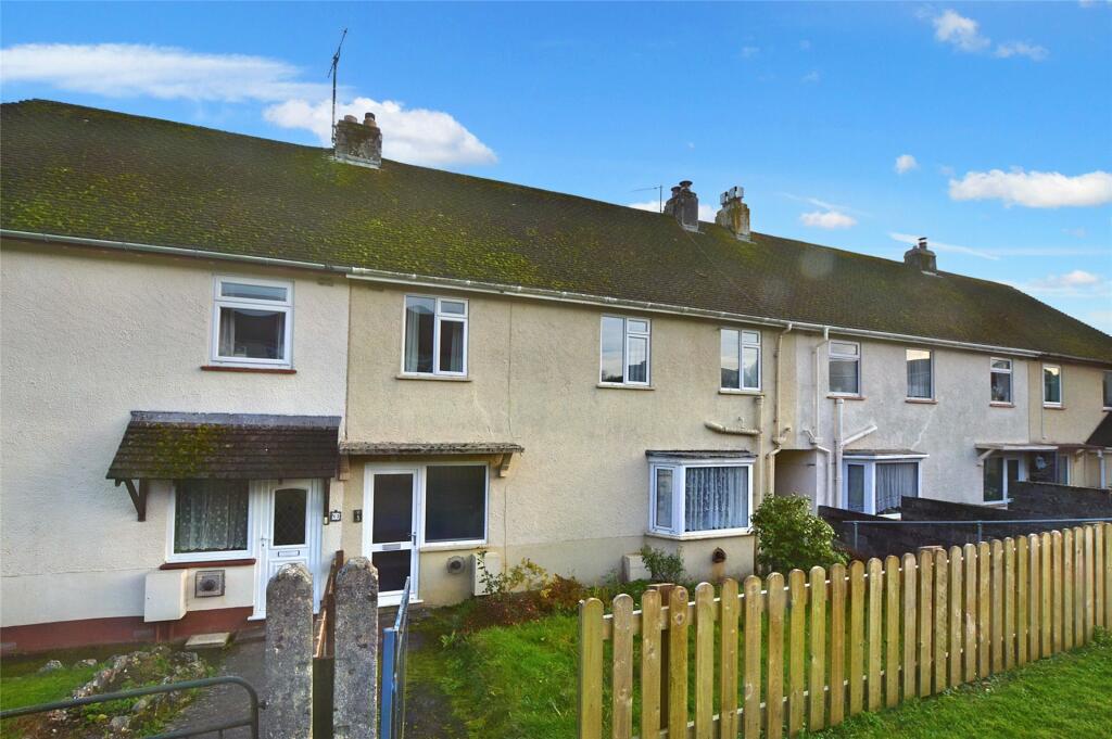3 bedroom terraced house for sale in Glebelands, Buckfastleigh, Devon, TQ11