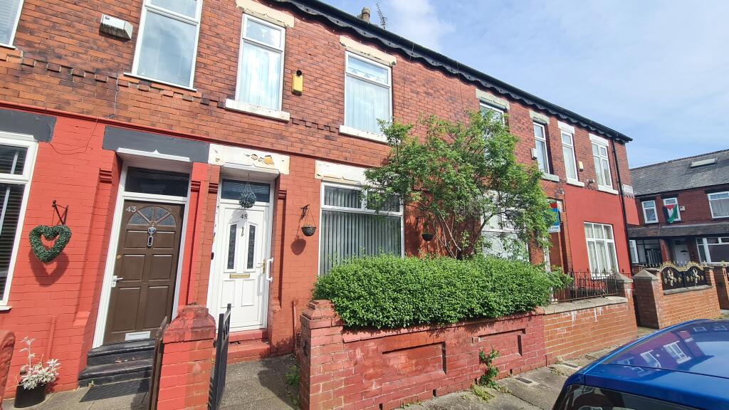 2 bedroom terraced house for sale in Cuthbert Avenue, Levenshulme, M19