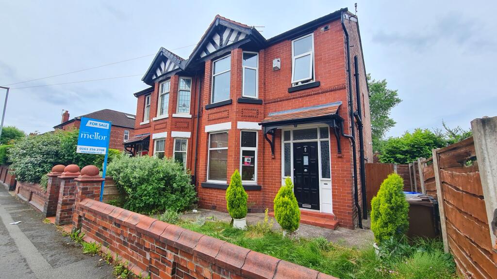 3 bedroom semidetached house for sale in Allandale Road, Levenshulme, M19