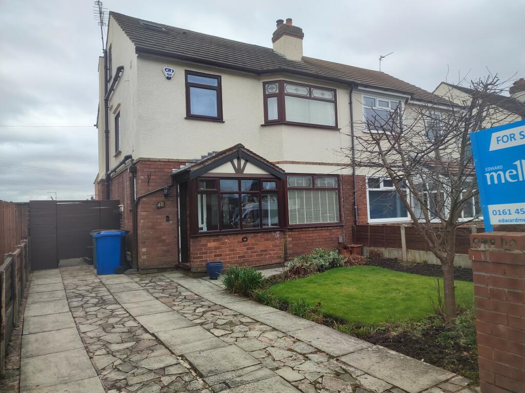 3 bedroom semidetached house for sale in Curzon Road, Offerton, SK2