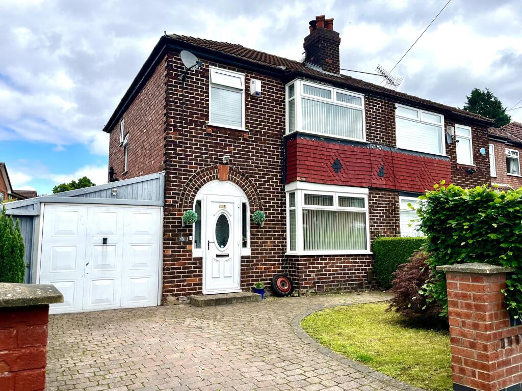 3 bedroom semidetached house for sale in Culver Road, Adswood, SK3