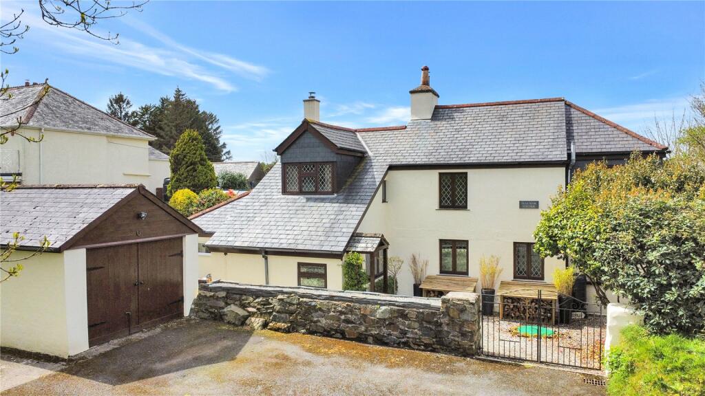 4 bedroom detached house for sale in St. Cleer, Liskeard, Cornwall, PL14