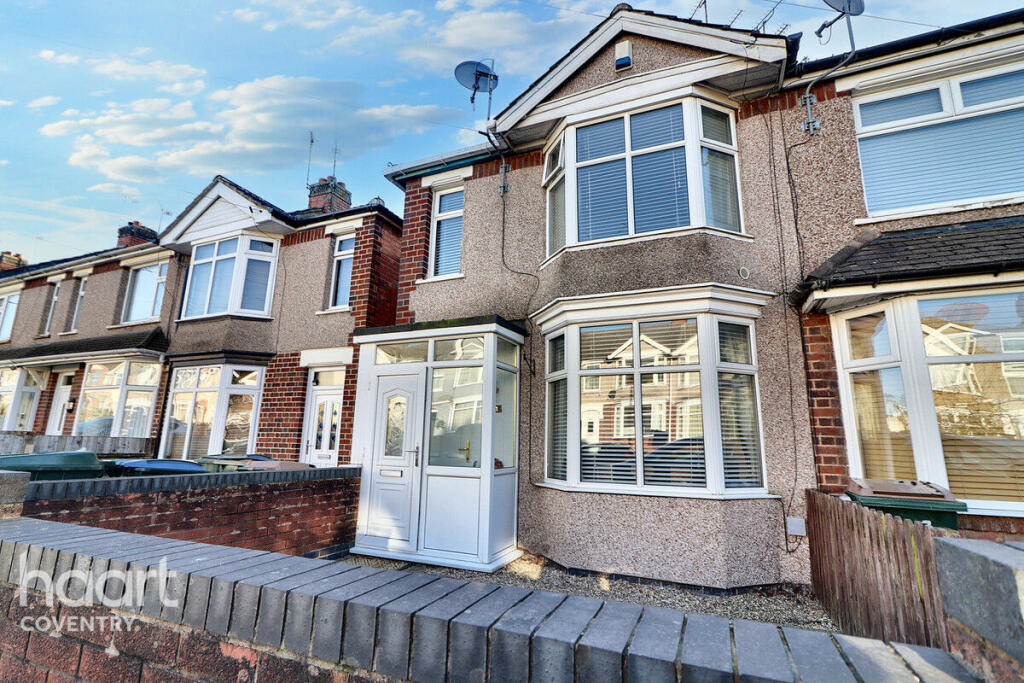 2 bedroom end of terrace house for sale in Torrington Avenue, Coventry, CV4
