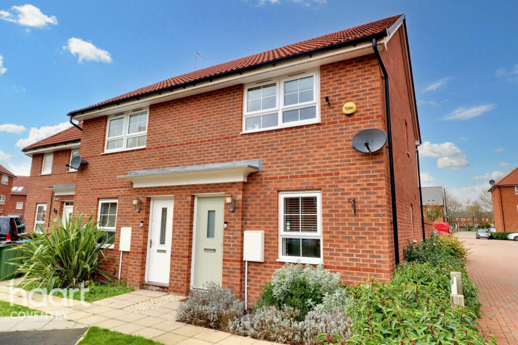 2 bedroom semi-detached house for sale in Brambling Avenue, Coventry, CV4
