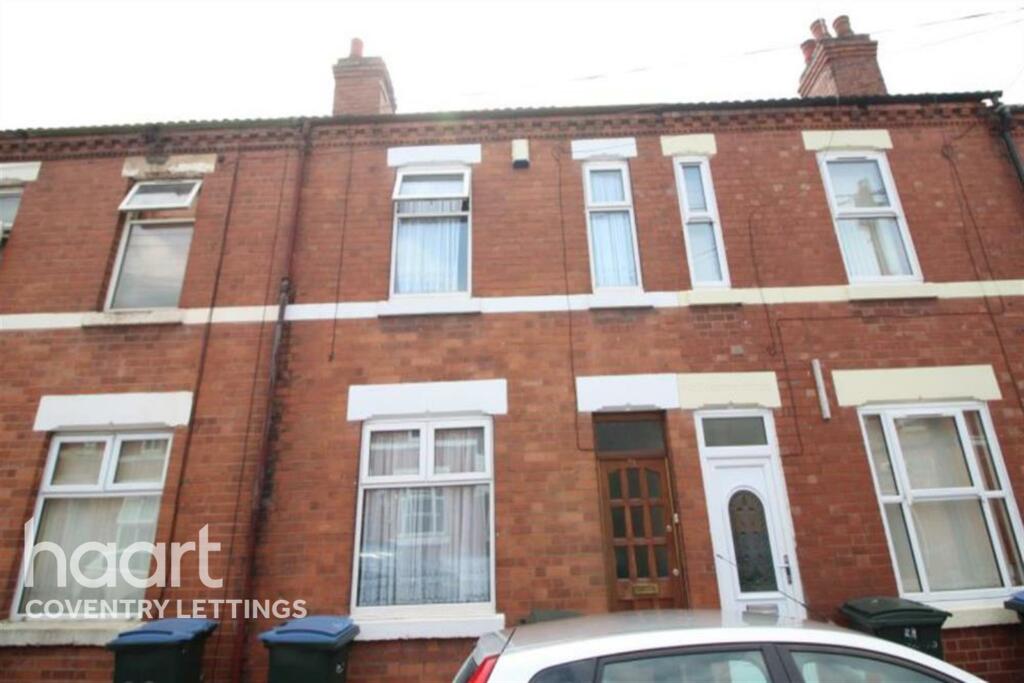 4 bedroom terraced house for rent in Waveley Road, Coventry, CV1 3AG, CV1