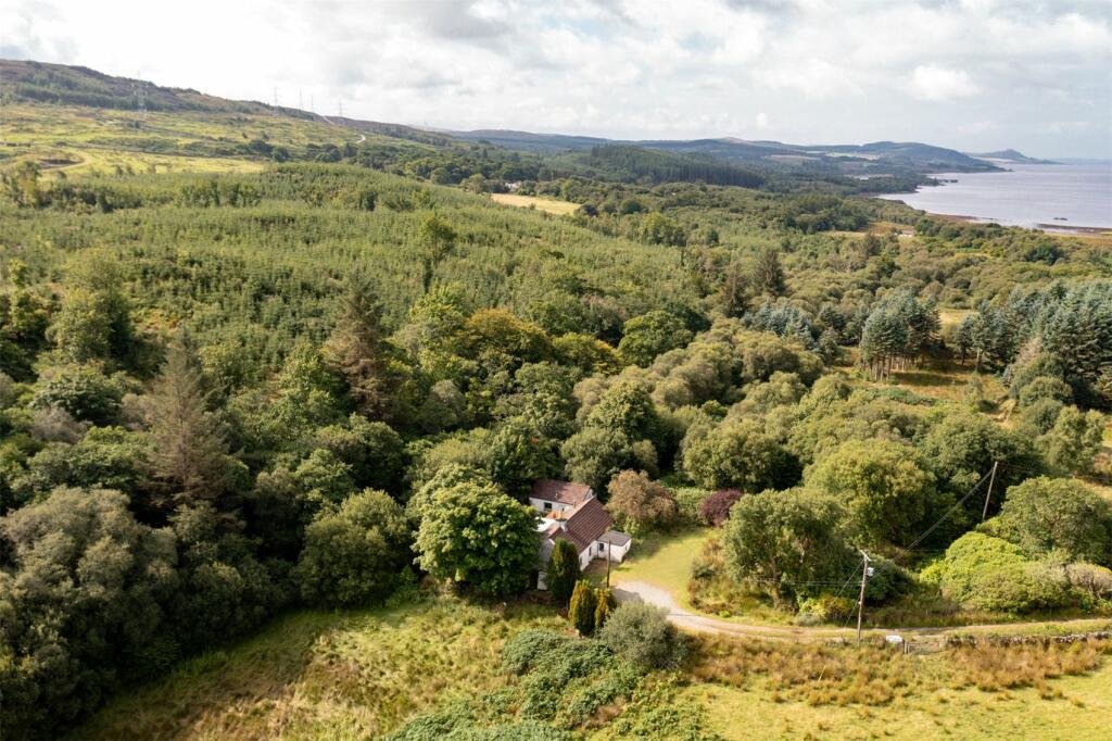3 bedroom detached house for sale in Dippen Cottage, Tarbert, Argyll