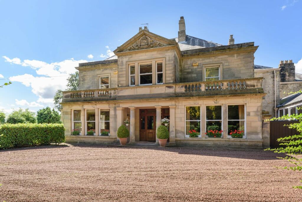 5 bedroom detached house for sale in Spital Hill, Mitford, Morpeth, Northumberland, NE61