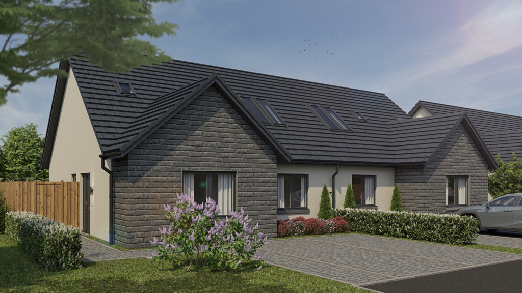 3 bedroom semidetached bungalow for sale in The Millden, Park Terrace