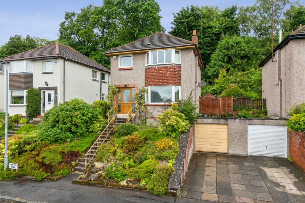 3 bedroom detached house for sale in 81 Morven Road, Bearsden, G61 3BX, G61