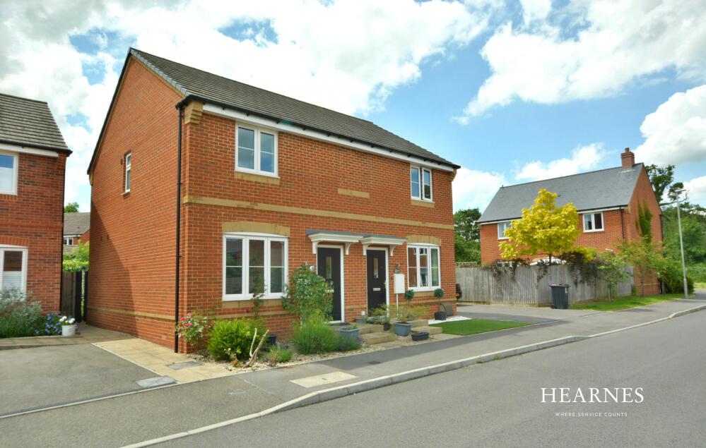 2 bedroom semidetached house for sale in Dewberry Close, Wimborne