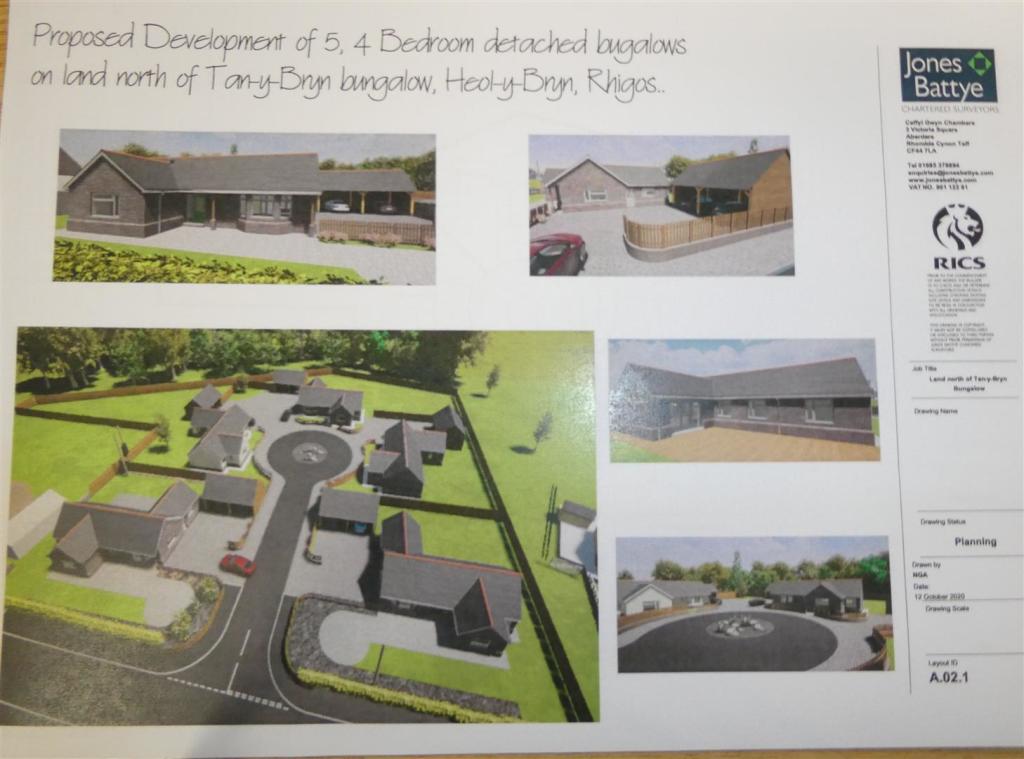 Land for sale in HeolYBryn, Rhigos, Aberdare, CF44