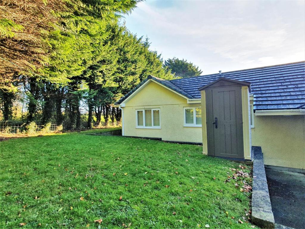 Detached bungalow for sale in Beacon Road, Summercourt, Newquay, TR8