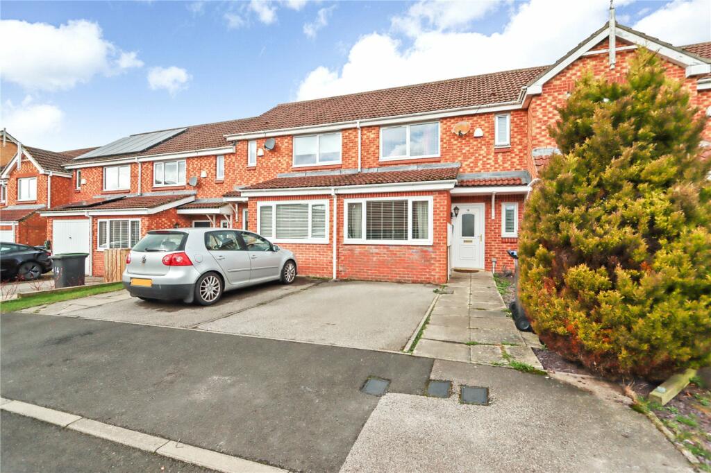 2 bedroom terraced house for sale in The Chequers, Templetown, Consett