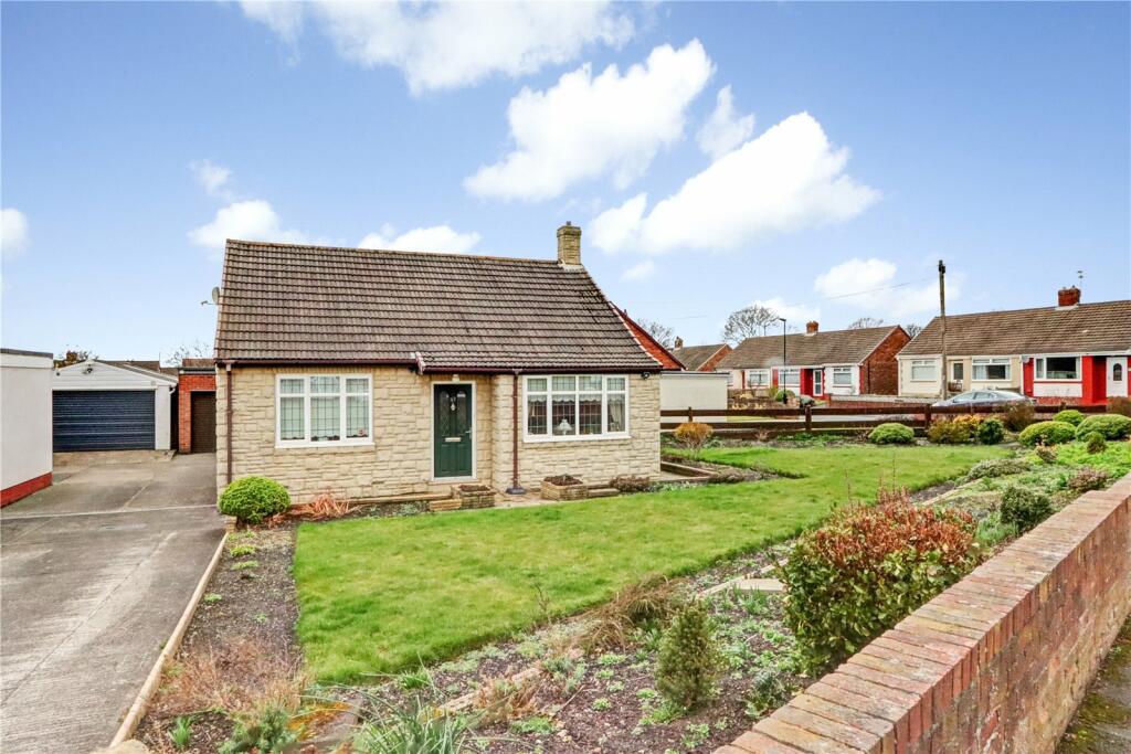 2 bedroom bungalow for sale in Bourn Lea, Houghton Le Spring, Tyne and Wear, DH4