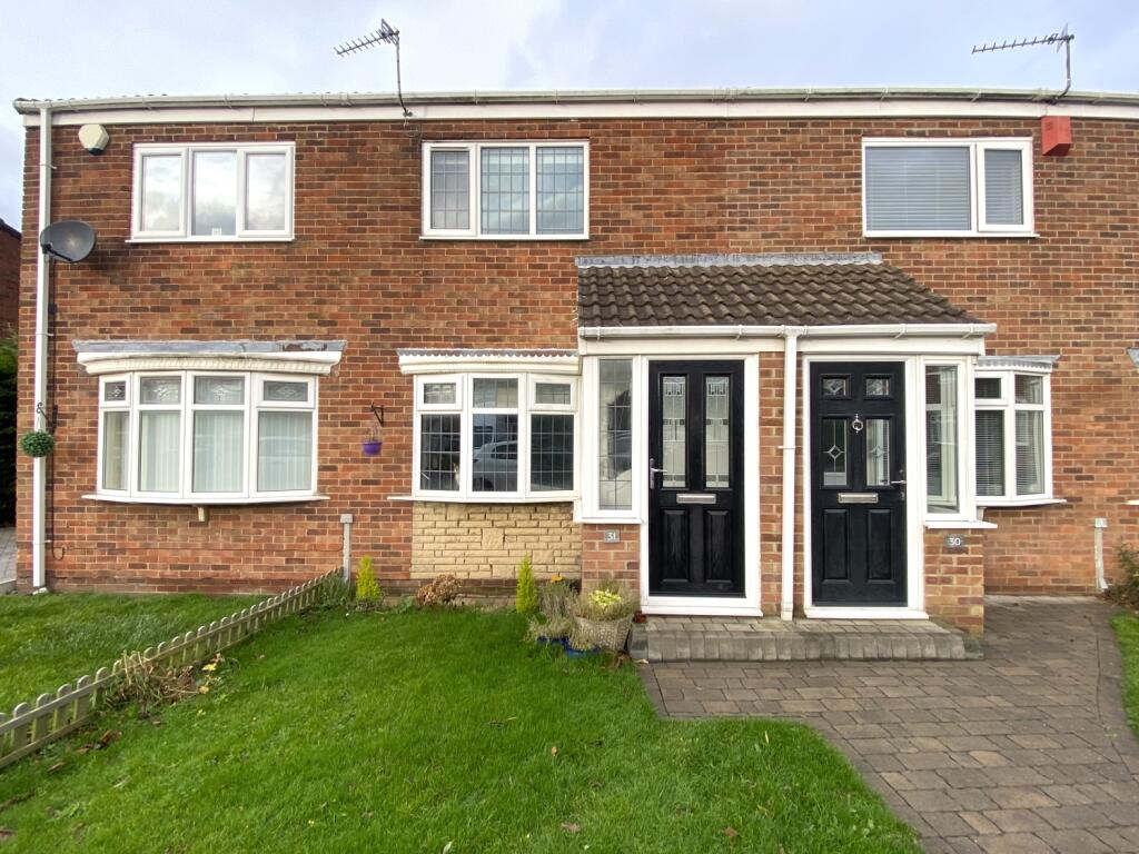 2 bedroom terraced house for sale in Ainthorpe Close, Sunderland, Tyne