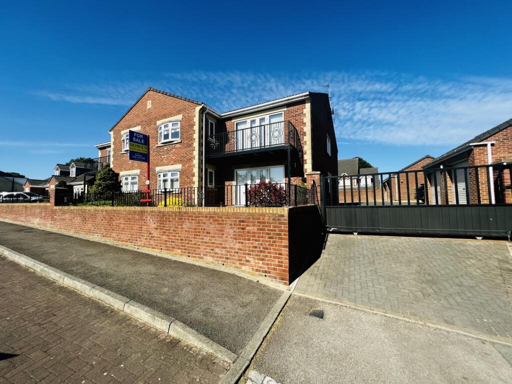 2 bedroom terraced house for sale in Doulton Court, Coxhoe, Durham