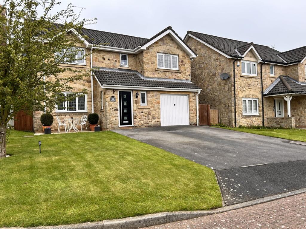 4 bedroom detached house for sale in Raven Court, Esh Winning, Durham