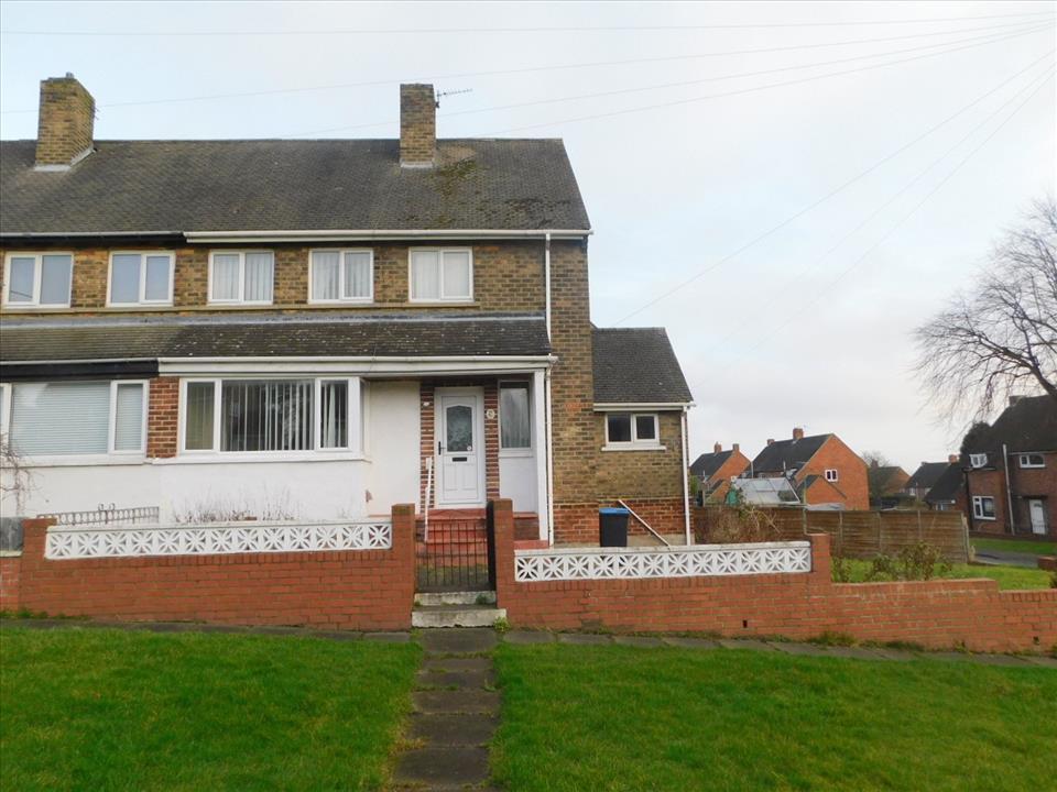 3 bedroom semidetached house for sale in RED COURTS, BRANDON, Durham