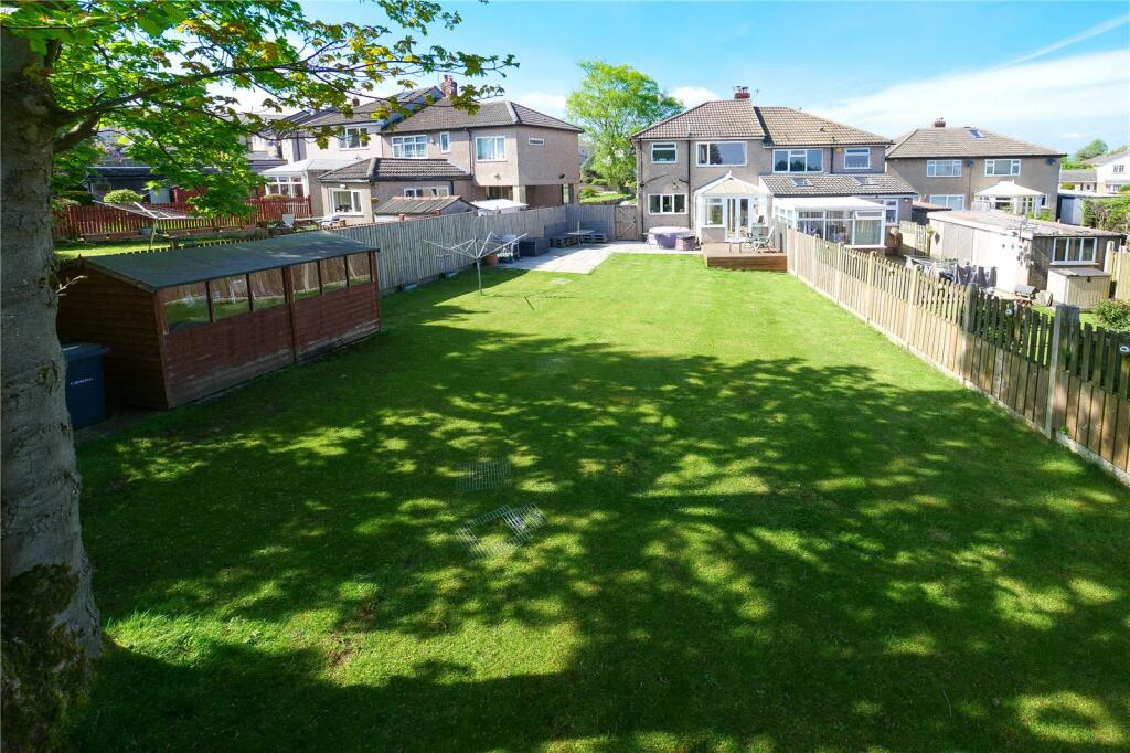 3 bedroom semidetached house for sale in Heaton Drive, Baildon, Shipley, West Yorkshire, BD17