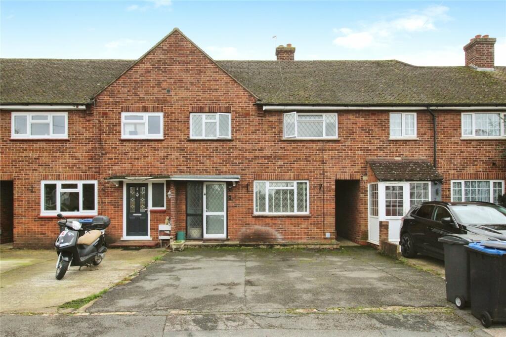 3 bedroom terraced house for sale in Knights Close, Egham, Surrey, TW20
