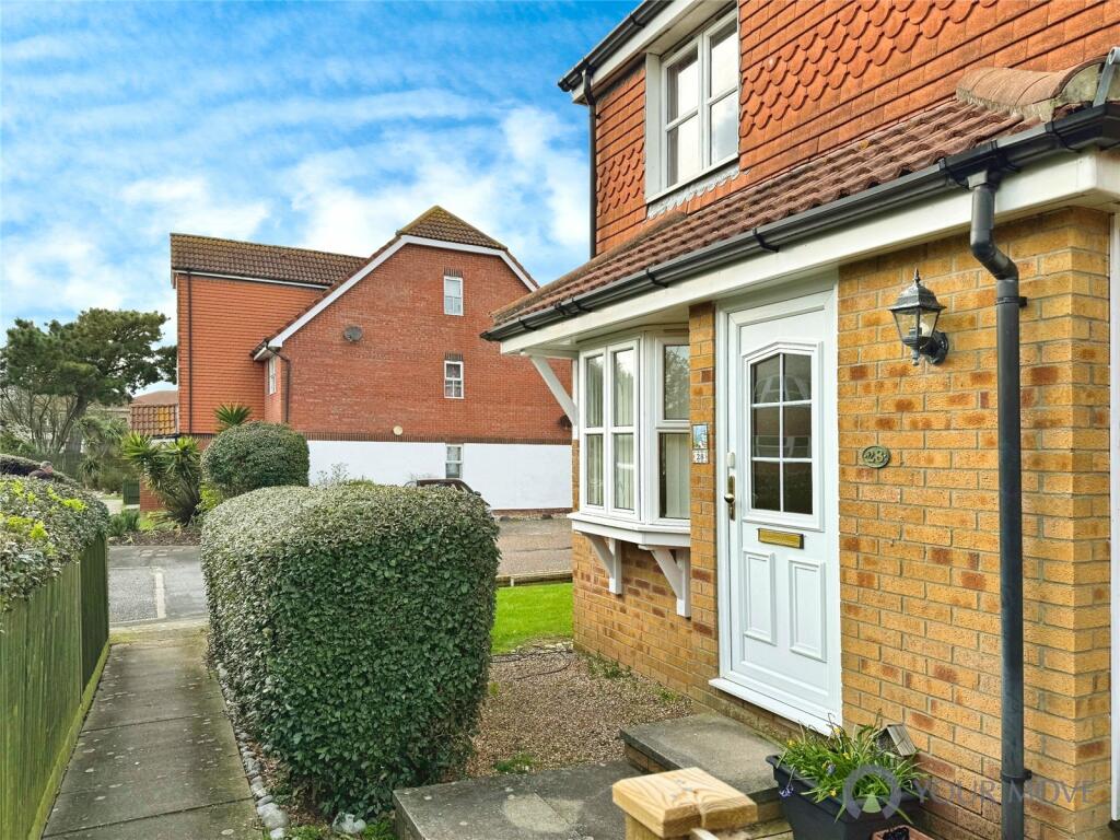 2 bedroom end of terrace house for sale in Plymouth Close, Eastbourne, East Sussex, BN23