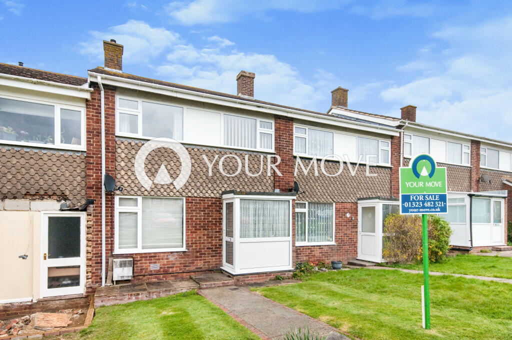3 bedroom terraced house for sale in Anderida Road, Eastbourne, East Sussex, BN22