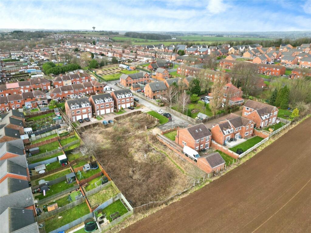 Land for sale in Peters Close, Upton, Pontefract, West Yorkshire, WF9