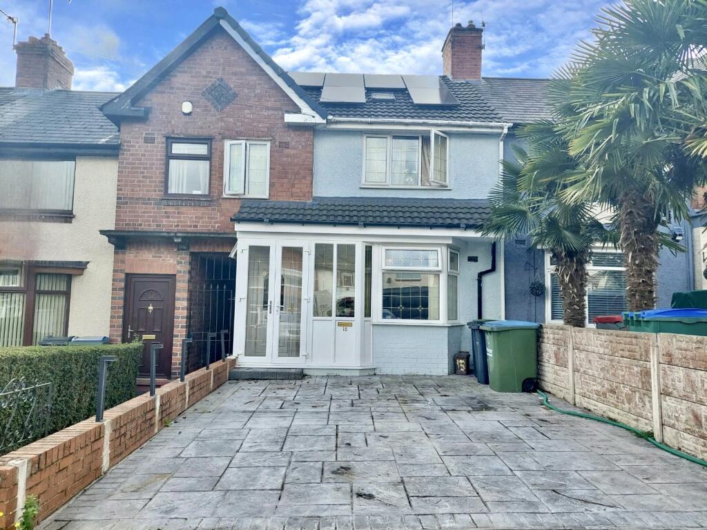 4 bedroom terraced house for sale in Davison Road, Smethwick, West