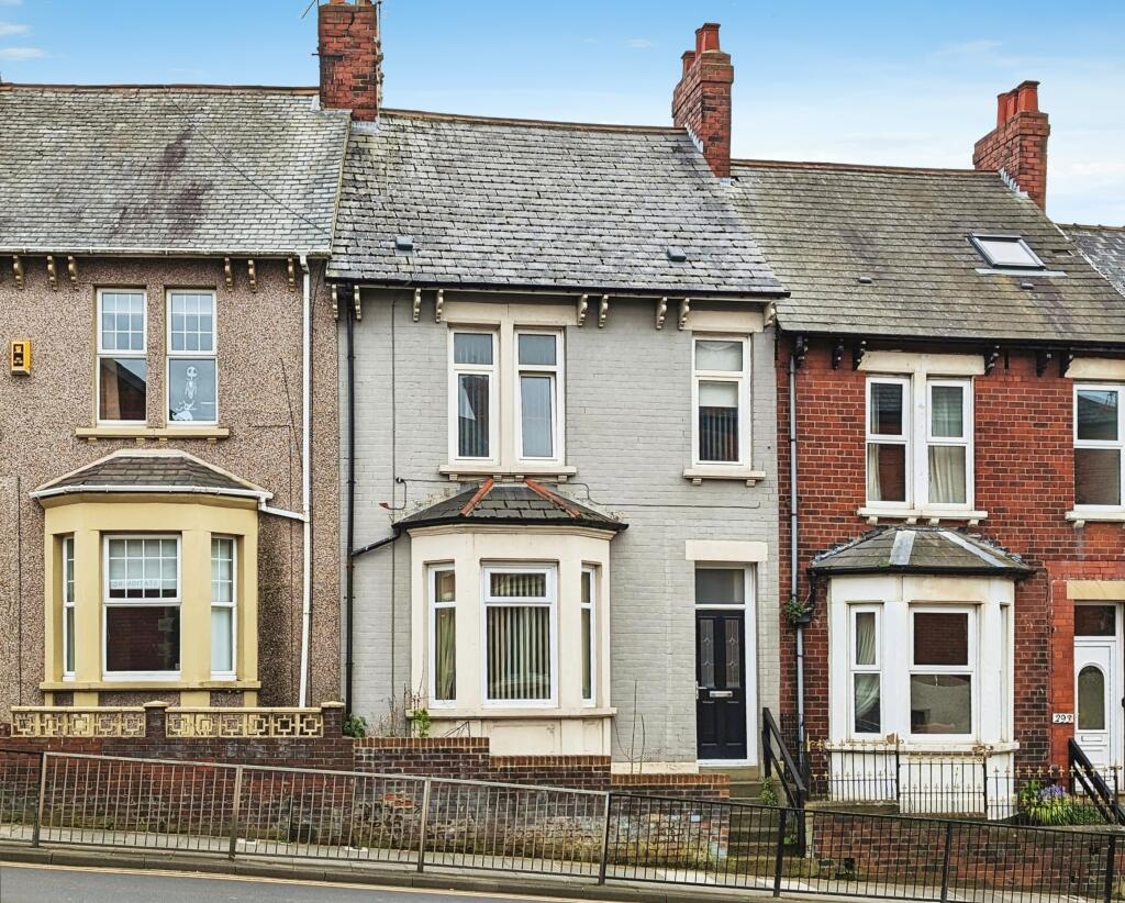 3 bedroom terraced house for sale in Station Road, Wallsend, Tyne and