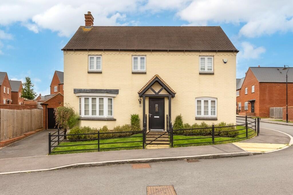 4 bedroom detached house for sale in Delorean Way, Brackley, Northamptonshire, NN13