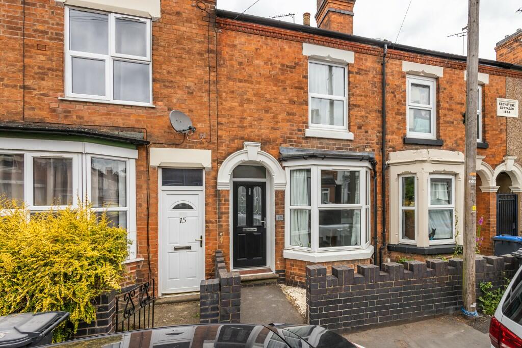 2 bedroom terraced house for sale in Abbey Street, Rugby, Warwickshire
