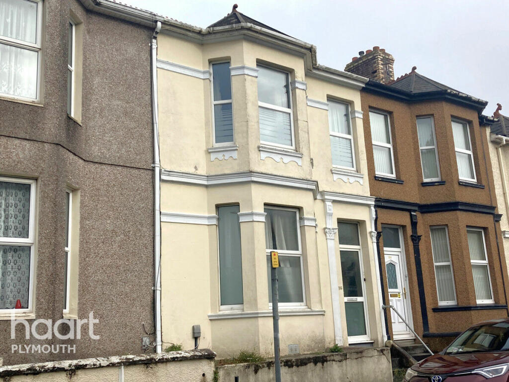 3 bedroom terraced house for sale in Barton Avenue, Plymouth, PL2