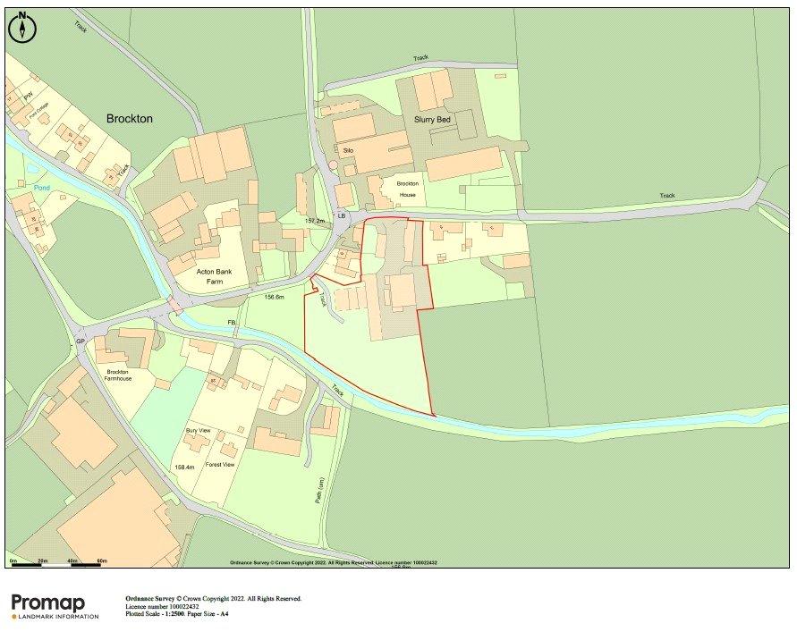 Detached house for sale in Brockton, Lydbury North, Shropshire, SY7