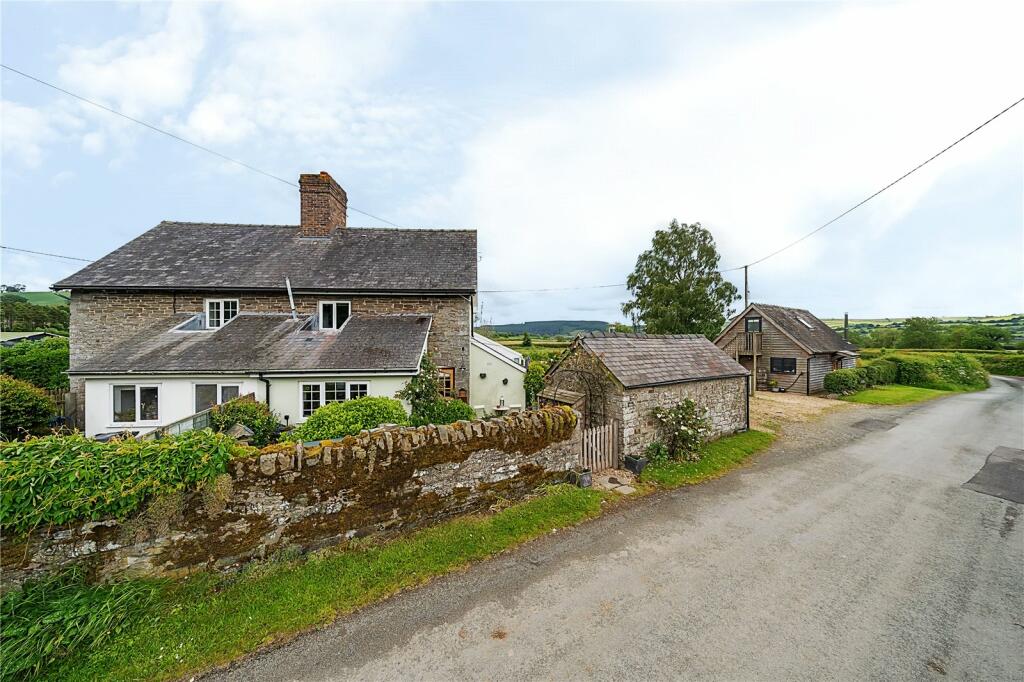 3 bedroom semidetached house for sale in Bicton, Clun, Craven Arms