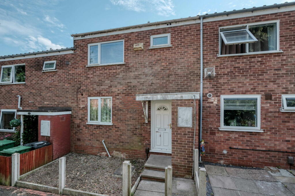 3 bedroom terraced house for sale in Astley Close, Woodrow, Redditch ...