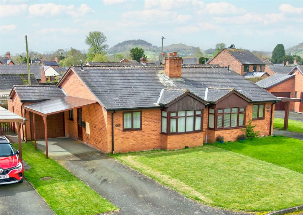 2 bedroom semidetached bungalow for sale in Pen Y Maes, Llanfechain, SY22