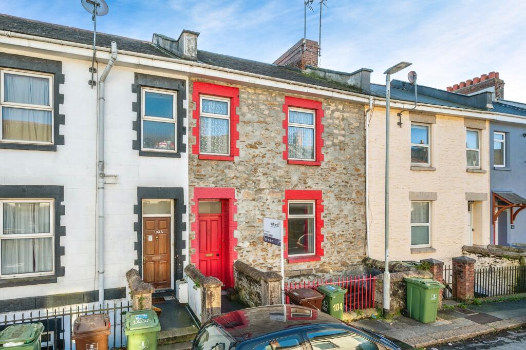 4 bedroom terraced house for sale in Alexandra Road, Ford, Plymouth, Devon, PL2