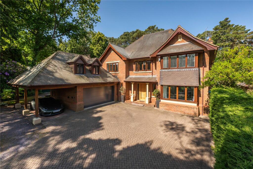 5 bedroom detached house for sale in Western Road, Branksome Park, Poole, Dorset, BH13