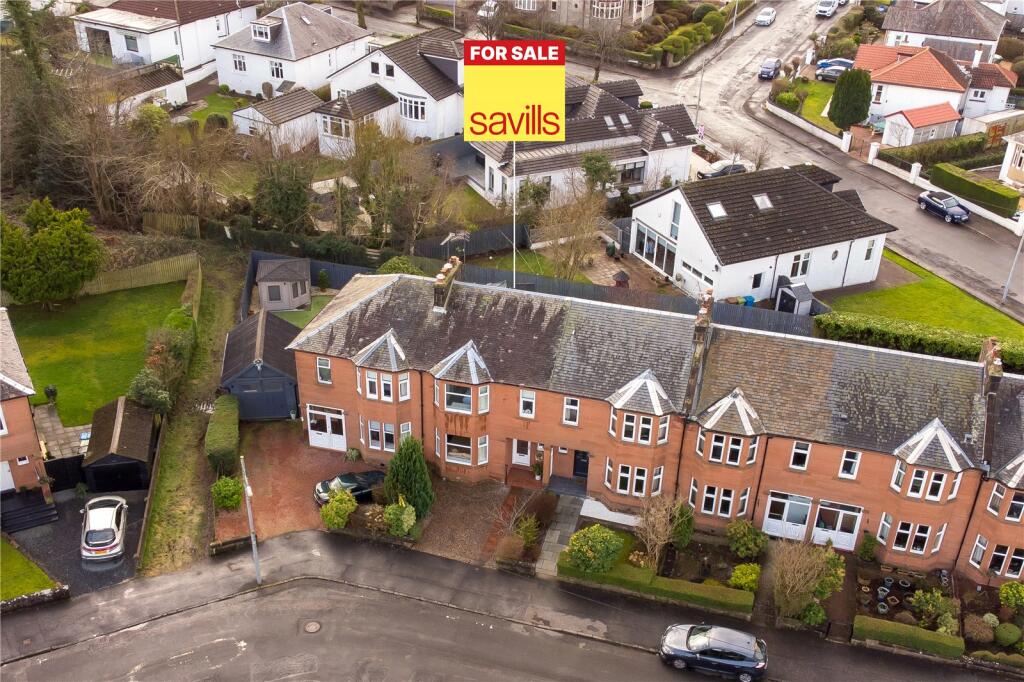 3 bedroom terraced house for sale in Carrick Crescent, Giffnock