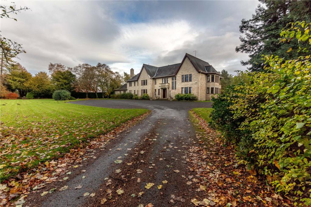 8 bedroom detached house for sale in Boquhan House, Boquhan, Stirling, FK8