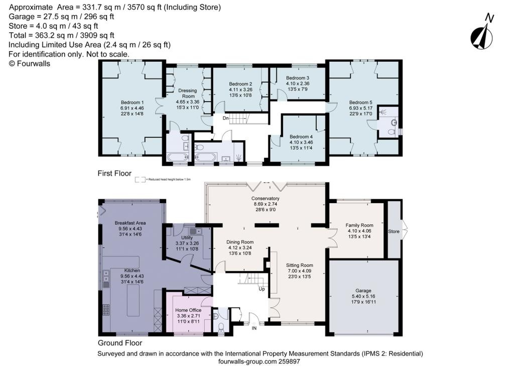 5 bedroom detached house for sale in Bamville Wood, East Common