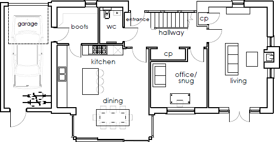 Floorplan Gf