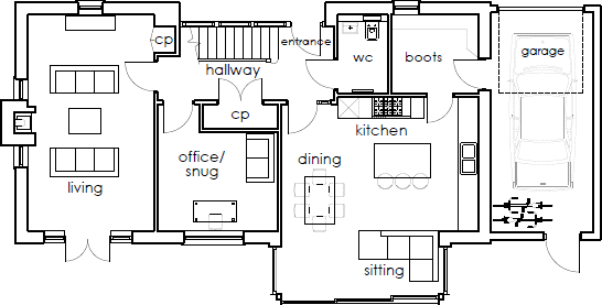 Floorplan Gf