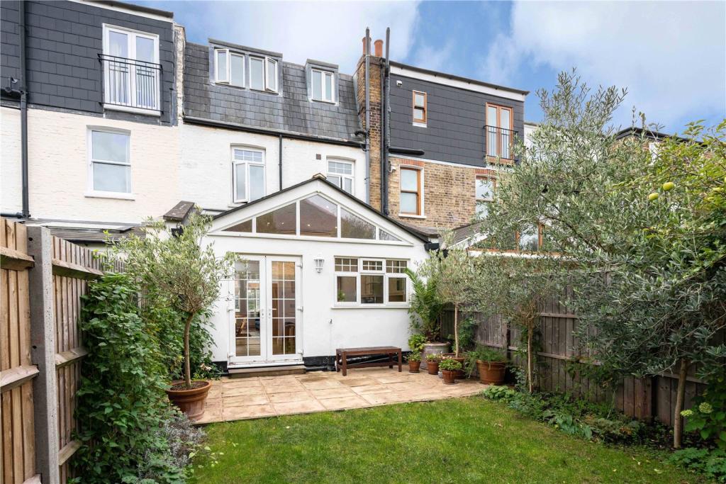 4 bedroom terraced house for sale in Faraday Road, Wimbledon, London, SW19