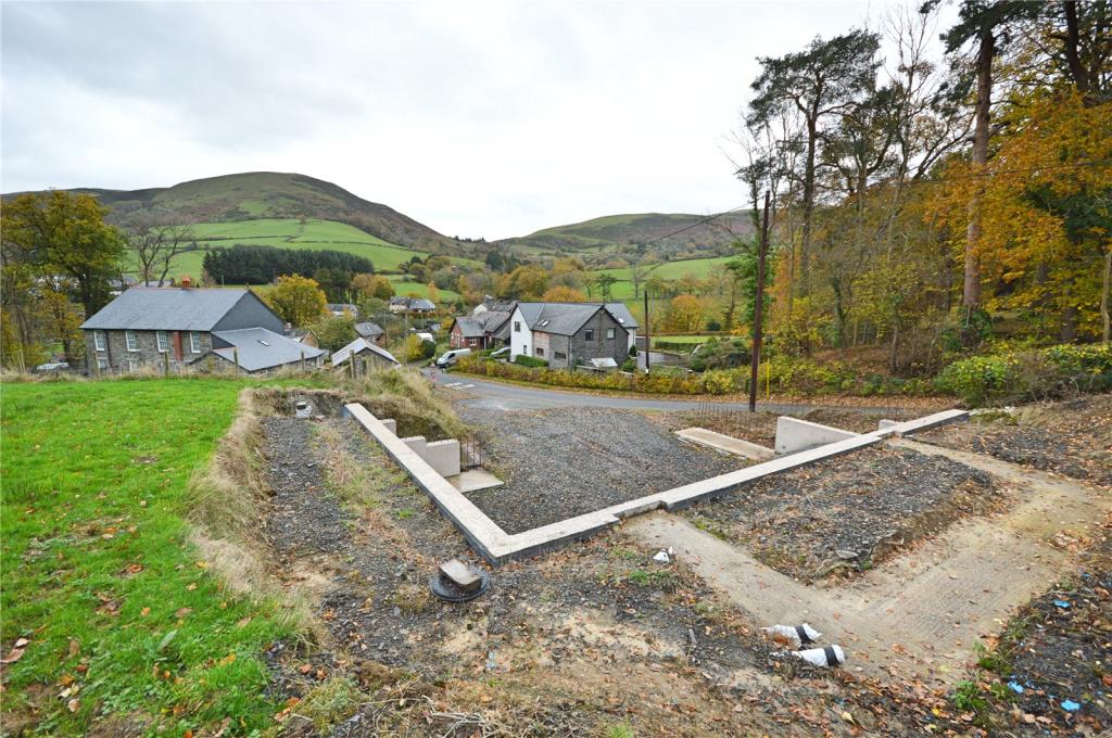 Plot for sale in Land Adjacent Maes Awel, Bont Dolgadfan, Llanbrynmair