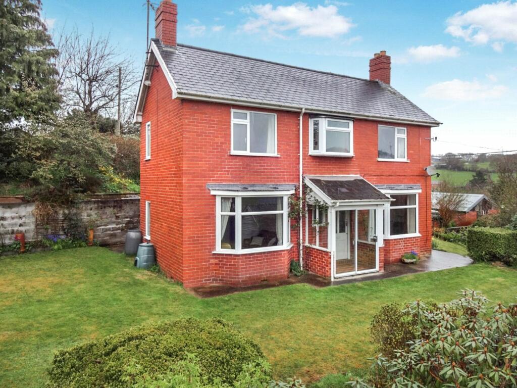 3 bedroom detached house for sale in Bettws Cedewain, Newtown, Powys, SY16
