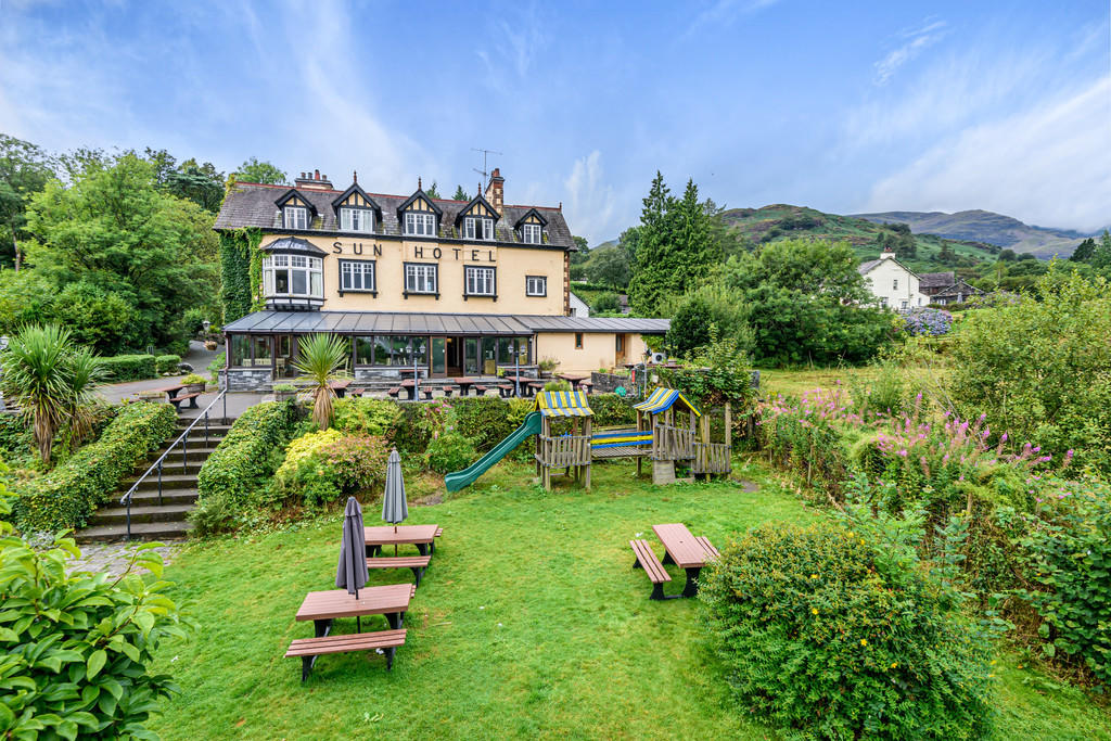 18 bedroom hotel for sale in The Sun Hotel and The Log House, Coniston