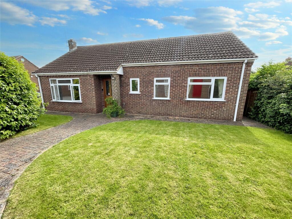3 bedroom bungalow for sale in Dickmans Lane, Harby, Leicestershire, LE14